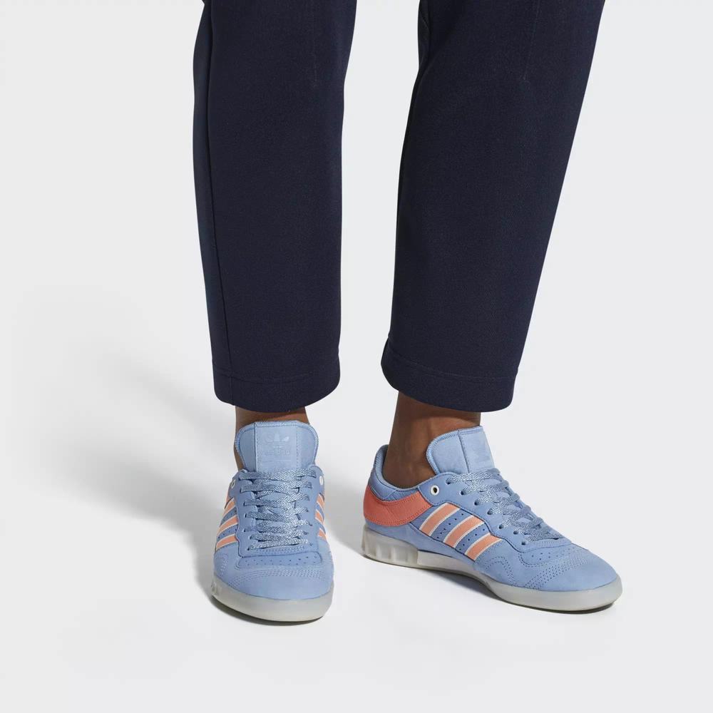 Adidas Oyster Holdings Handball Top Tenis Azules Para Hombre (MX-63202)